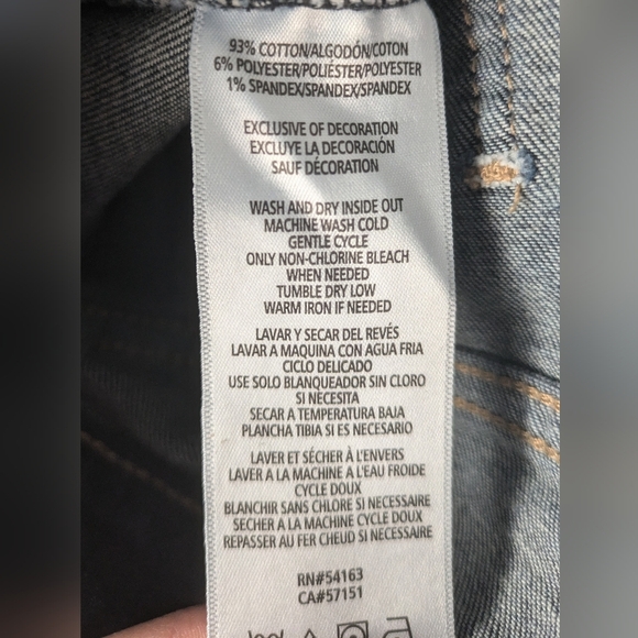 Calvin Klein High Rise Skinny Jeans - Picture 6 of 7